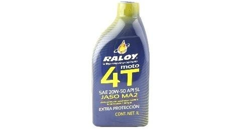 ACEITE RALOY P/MOTO JASO 4T SL 20W50 1L