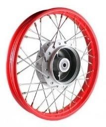 RIN TRASERO 1.6 X 16 ROJO 16" DM125