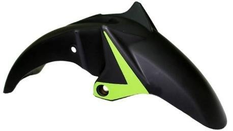 SALPICADERA DEL. ITALIKA 150Z NEGRO VERDE