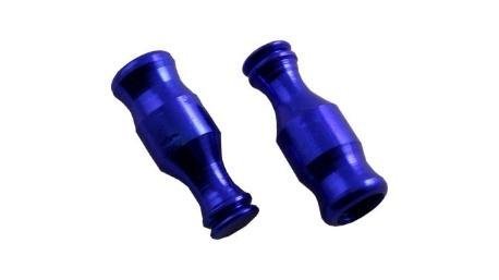 TAPON VALVULA AIRE ALUMINIO DADO DORADO JGO/2PZ