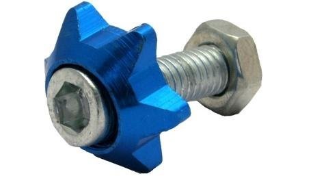 TORNILLO DECO. ALUMINIO COLORES ESTRELLA M6 AZUL