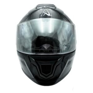 Casco Abatible Negro Brillante Panter Shine Certificado Dot L
