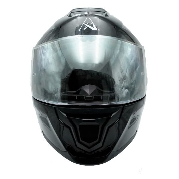 Casco Abatible Negro Brillante Panter Shine Certificado Dot L