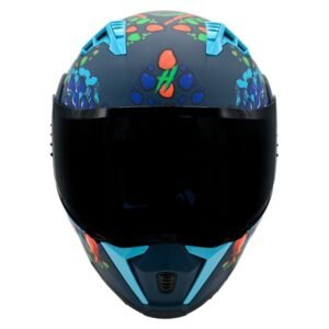 Casco Abatible Drago Cyan Certificado Dot para TALLA 2XL