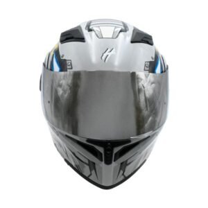 Casco Abatible Silver Mechabest Half® Certificado Dot (pinlock)