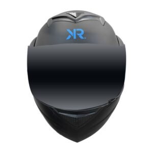 Casco Abatible Ecob Kr® Sin Certificación para VISOR HUMO TALLA L NEGRO MATE / AZUL