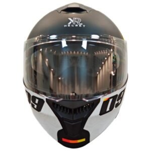 Casco Abatible Germany Kr® Sin Certificación para MATE VISOR TRANSPARENTE LENTE HUMO TALLA 2XL