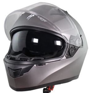 Casco Cerrado Soldier Certificado " Dot " para DOBLE VISOR GRAFITO MATE TALLA EG