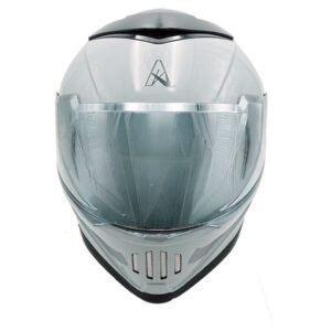 Casco Cerrado Gris Brillante Titanium-x A-helmet® Certificado Dot