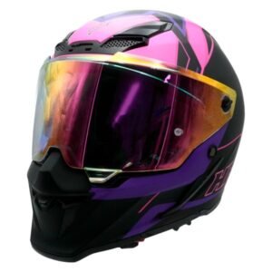 Casco para Motociclista Cerrado Neon Strike V2 Half Certificado ECE-22.06 (pinlock)