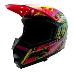 Casco para Motociclista Cross Vibe A-helmet Certificado Dot para TALLA XL