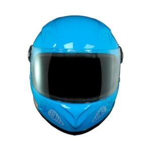 Casco Cerrado Mermaid para INFANTIL AZUL