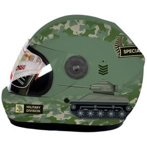 Casco Cerrado Infantil C/luz para SPECIAL FORCE BRILLANTE