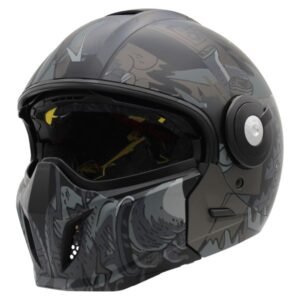 Casco Jet Atomic Certificado " Dot "