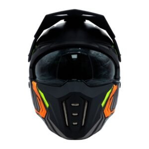 Casco para Motociclista Jet Fenix Half Certificado ECE-22.06 para MATE VISOR HUMO TALLA 2XL