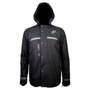 Chamarra Negro Casual para LARGA TALLA G