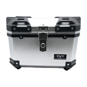 Caja Plateada Porta-equipaje Motonetas y Motos de Trabajo Capacidad 30L para UNIVERSAL