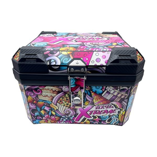 Caja Porta-equipaje Motonetas y Motos de Trabajo Party Magic Box para ALTO 39 CM / FONDO 33CM