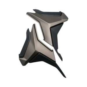 Cubiertas Laterales Der/izq Negro-gris para VN STORM-250 21-24 / VN TORNADO-250 20-23