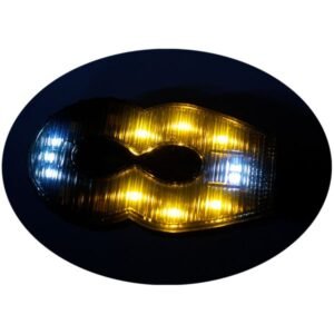 Direccionales 12V para ACHT AMARILLO / BLANCO