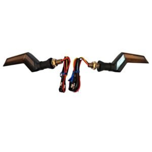 Direccionales Ambar con Luz Azul 12V para UNIVERSAL