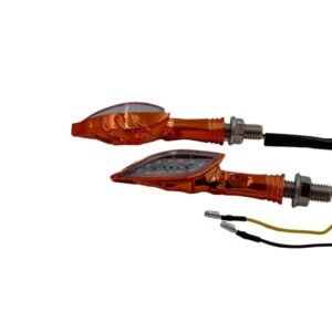 Direccionales LED Orange Skull Hand Luz Ambar 12V para UNIVERSAL