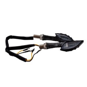 Direccionales LED Snake Skin Skull Hand Luz Ambar 12V para UNIVERSAL