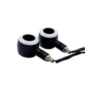 Direccionales LED Tron Luz Ambar con Luz Azul 12V para UNIVERSAL
