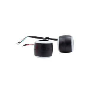 Direccionales LED Tron Luz Ambar con Luz Roja 12V para UNIVERSAL