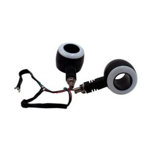 Direccionales LED Tron Luz Ambar con Luz Blanca 12V para UNIVERSAL