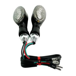 Direccionales LED Evil Luz Blanca con Luz Azul 12 Vcc para UNIVERSAL