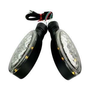 Direccionales LED Blue Tiger Luz Blanca con Luz Azul 12 Vcc para UNIVERSAL