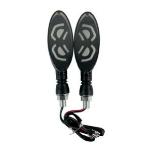 Direccionales LED Evil Luz Ambar con Luz Roja 12 Vcc para UNIVERSAL