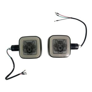 Direccionales LED Red Tiger Luz Blanca con Luz Roja 12 Vcc para UNIVERSAL