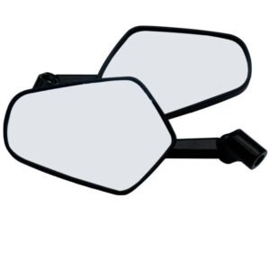 Espejo Negro Deportivo Cubierta Plastico para UNIVERSAL