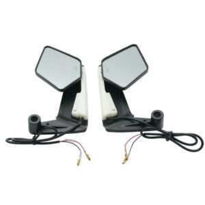 Aleron Espejo con Luz 9 Vcc Retrovisor de 10 Mm a 8 Mm para UNIVERSAL