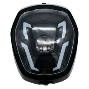 Faro C/bisel Negro 12V para HO NAVI-110