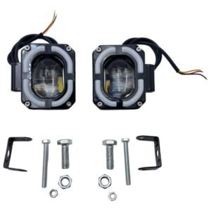 Faro Auxiliar Luz Blanca/ Amarilla ,aro de Luz Azul 30W 12 Vcc 3000 Lm para UNIVERSAL