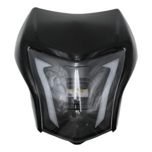 Faro Custom C/bisel Negro 12 Vcc para VN CROSSMAX-200 20-24 / VN CROSSMAX-250 22-25