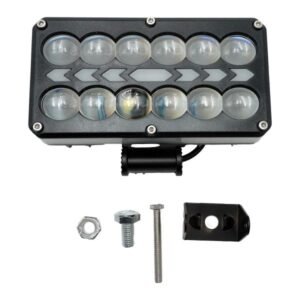 Faro Auxiliar 12 Leds 12 Vcc Luz Blanca Alta / Luz Amarilla Baja Luz Diurna Rgb para UNIVERSAL