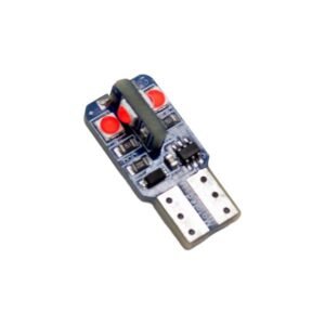 Foco de Pellizco Rojo con Strobo 12 Vcc para UNIVERSAL
