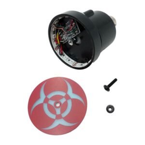 Foco de Stop Rojo 12 Vcc Giratorio Evil Eye para UNIVERSAL