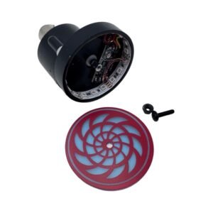 Foco de Stop Rojo 12 Vcc Giratorio Torbellino para UNIVERSAL