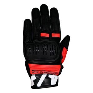 Guantes Textil/piel Proteccion en Nudillos Antiderrapante en la Palma para NEGRO / BLANCO
