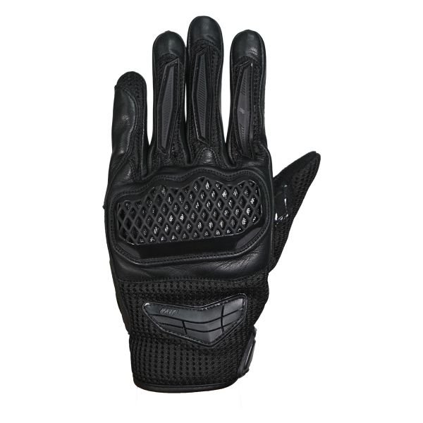 Guantes Textil/piel Proteccion Molde en Nudillos Microfibra en la Palma para NEGRO / GRIS TALLA 2XG