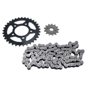 Kit Sprocket Iron Box Cadena Reforzada 520H-102L Sprocket 33T/13T para VN STORM-300 24-25