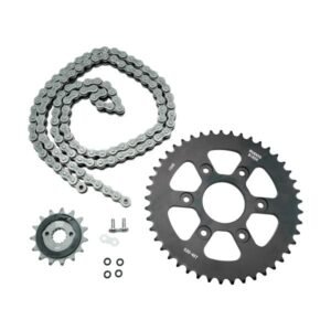 Kit de Sprocket Rudos Biker Cadena Reforzada 520HX-114L Sprocket 45T/15T para KTM 390 DUKE 45T