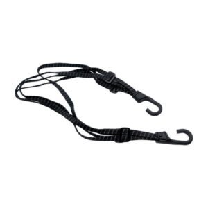 Liga Elastica Negra Reflejante 90 Cm