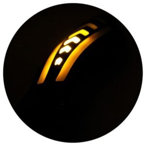 Protectores de Puños Negros 12V para LUZ DE CUARTOS Y DIRECCIONALES UNIVERSAL