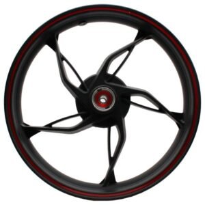 Rin Delantero 2.50 X 17 Negro Filo Rojo 17" para IT 250-Z NEGRA 17 / IT RT-250 16-17